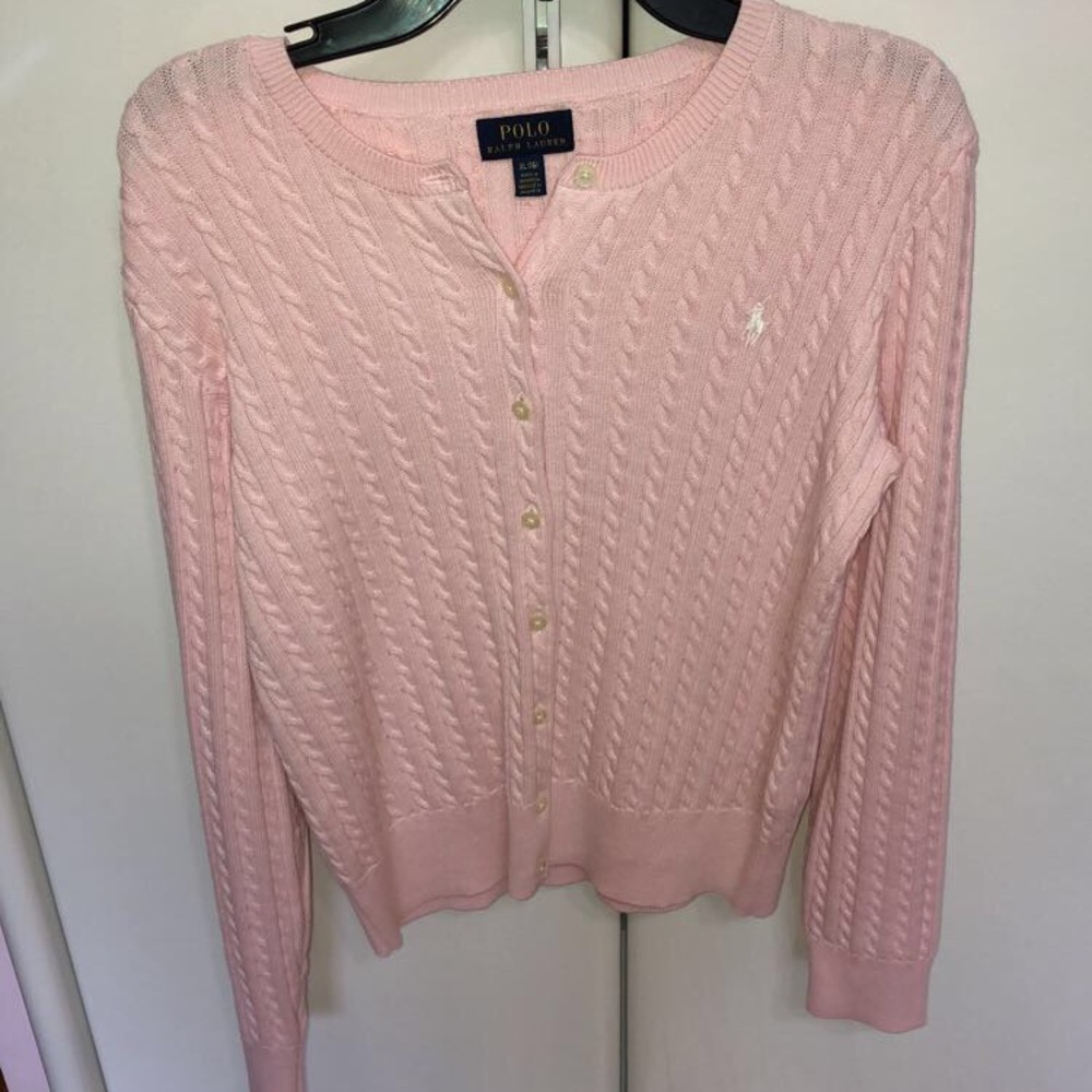 POLO RALPH LAUREN BUTTON UP SWEATER (16)